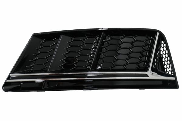 Προφυλακτήρας Lower Grille Covers Side Grilles για Audi A4 B9 Sedan Avant (2016-2018) RS4 Design Silver Edition - Image 2