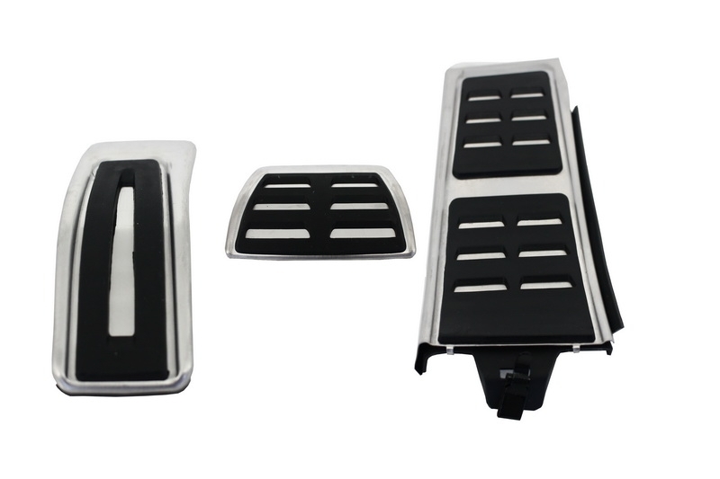 Σετ Πετάλια αλουμινίου για Audi A4 B8 (2008-2015) Audi A5 (2008-2016) Audi Q5 (2008-2016) Audi A6 (2011-2015) Audi A7 (2010-up) Porsche Macan (2014-up) Automatic