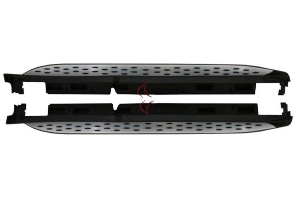 Σκαλοπάτια πλαϊνά για Mercedes GL-Class X166 (2012-2015) GLS-Class Facelift (2016-2018) Side Steps με LED Courtesy Light - Image 2