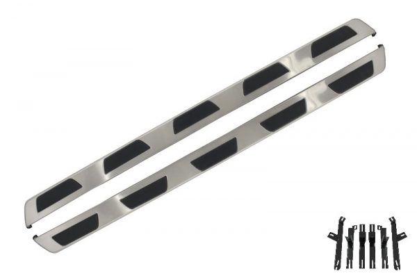 Σκαλοπάτια πλαϊνά Side Steps για AUDI Q7 (4L) (2006-2015)