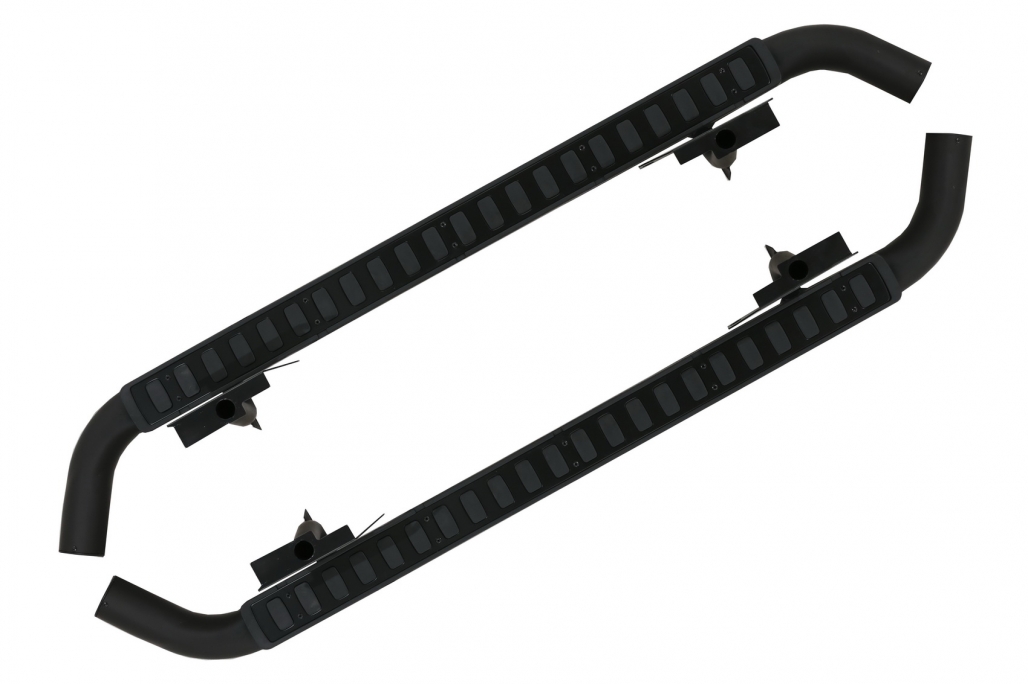 Σκαλοπάτια πλαϊνά Side Steps για Land Rover Defender 110 (1990-2016) Black Edition