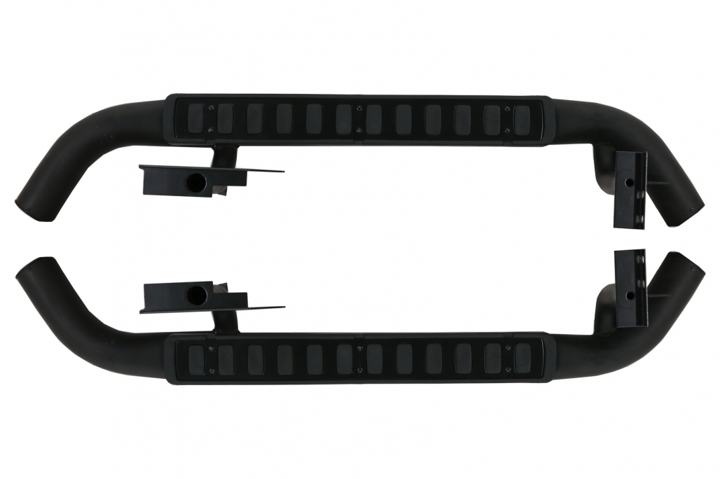 Σκαλοπάτια πλαϊνά Side Steps για Land Rover Defender 90 (1990-2016) Black Edition - Image 2