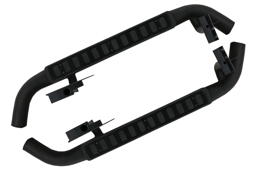 Σκαλοπάτια πλαϊνά Side Steps για Land Rover Defender 90 (1990-2016) Black Edition