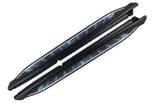 Σκαλοπάτια πλαϊνά Side Steps για Mercedes GLE W167 (2019-up) με LED Courtesy Light - Image 2
