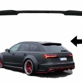 Spoiler Αεροτομή Οροφής για Audi A6 Avant Facelift 4G C7 (2015-2018) Piano Black