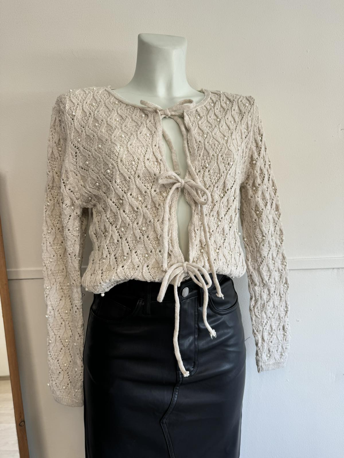Jacket With Pearls - Image 4