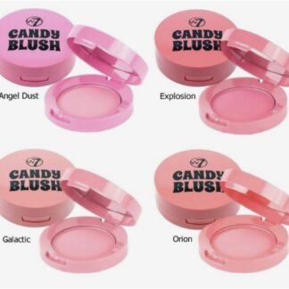 W7 Candy Blush Includes Mirror Long Lasting Formula Assorted Shades