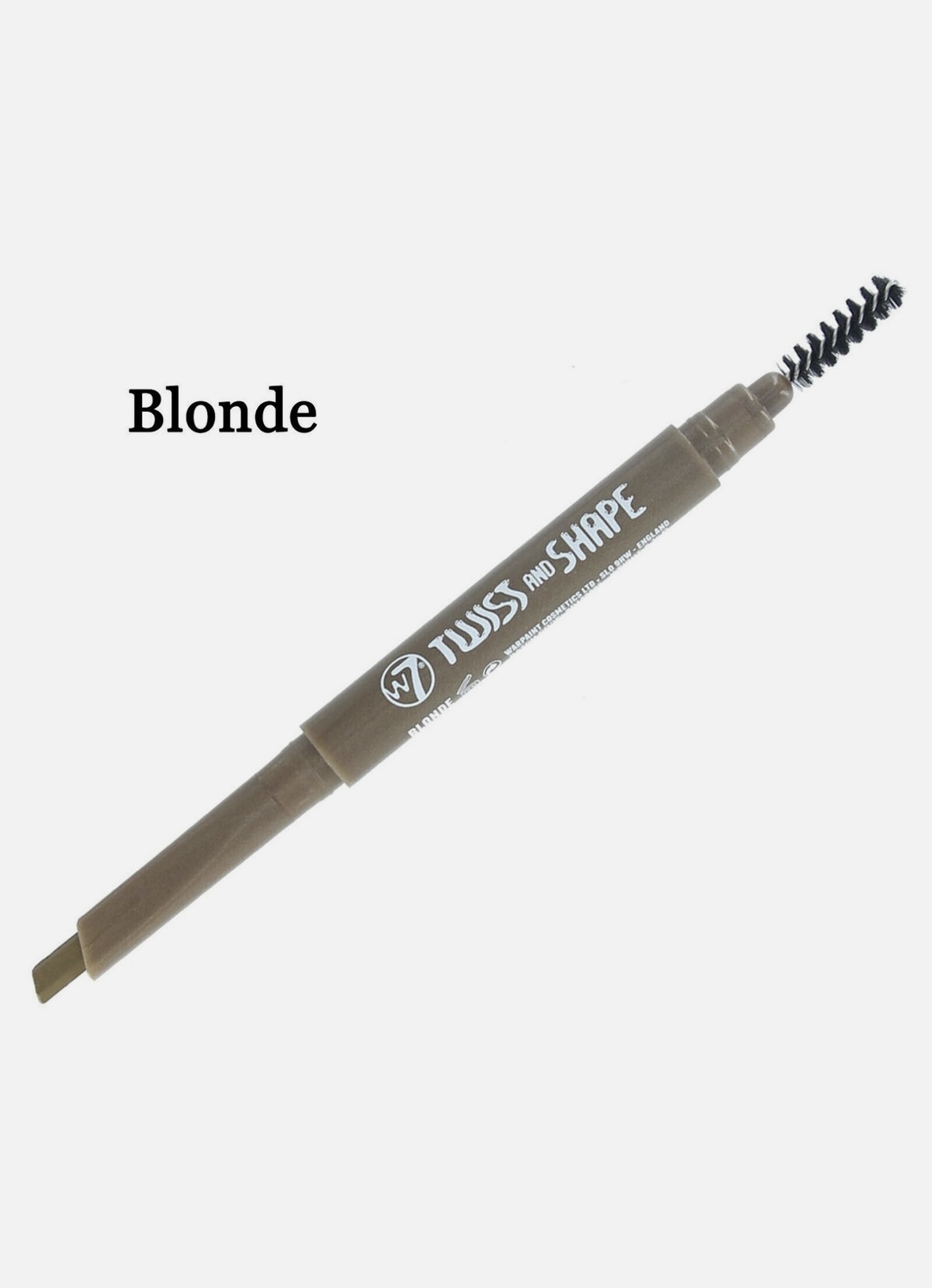 W7 Brow Liner Eyebrow Pencil Twist & Shape Definer With Comb Brush Brown Sealed - Image 2