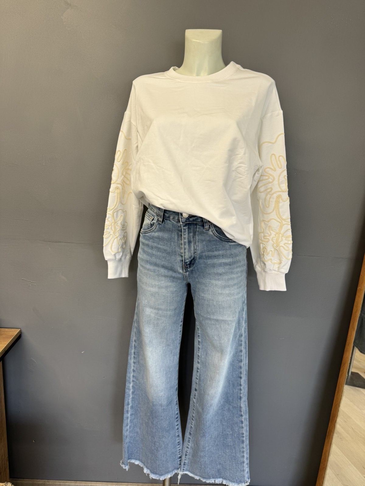 Sweater With Flowers - Image 2