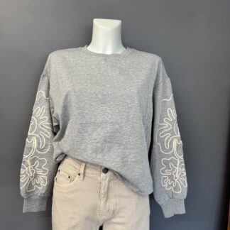 Sweater With Flowers