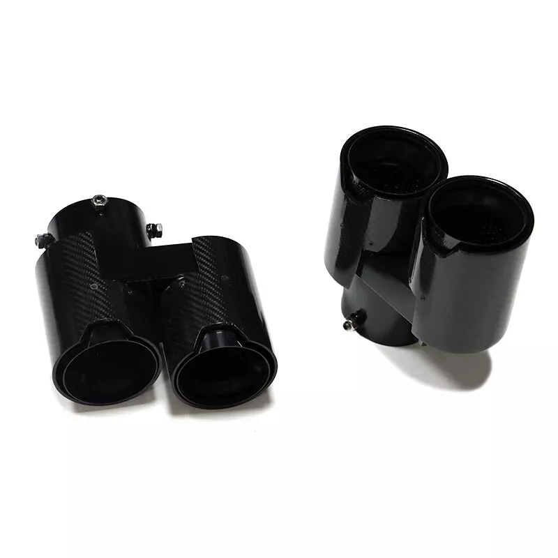 Stainless Steel Carbon Fiber Black for BMW X5 G05 X6 G05 Exhaust Tailpipe - Image 15