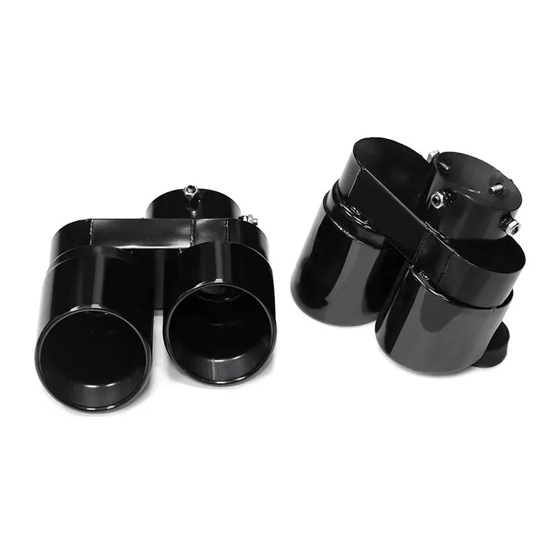 Stainless Steel Carbon Fiber Black for BMW X5 G05 X6 G05 Exhaust Tailpipe - Image 19