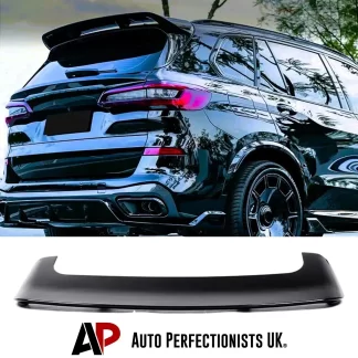 BMW X5 G05 X5M F95 M50 Gloss Black Rear Roof MP Spoiler Wing Lip Body Kit 2018+