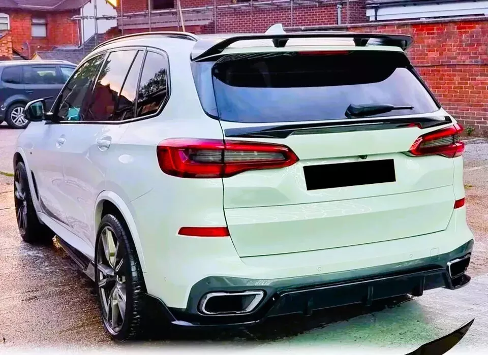 BMW X5 G05 X5M F95 M50 Gloss Black Rear Roof MP Spoiler Wing Lip Body Kit 2018+ - Image 4