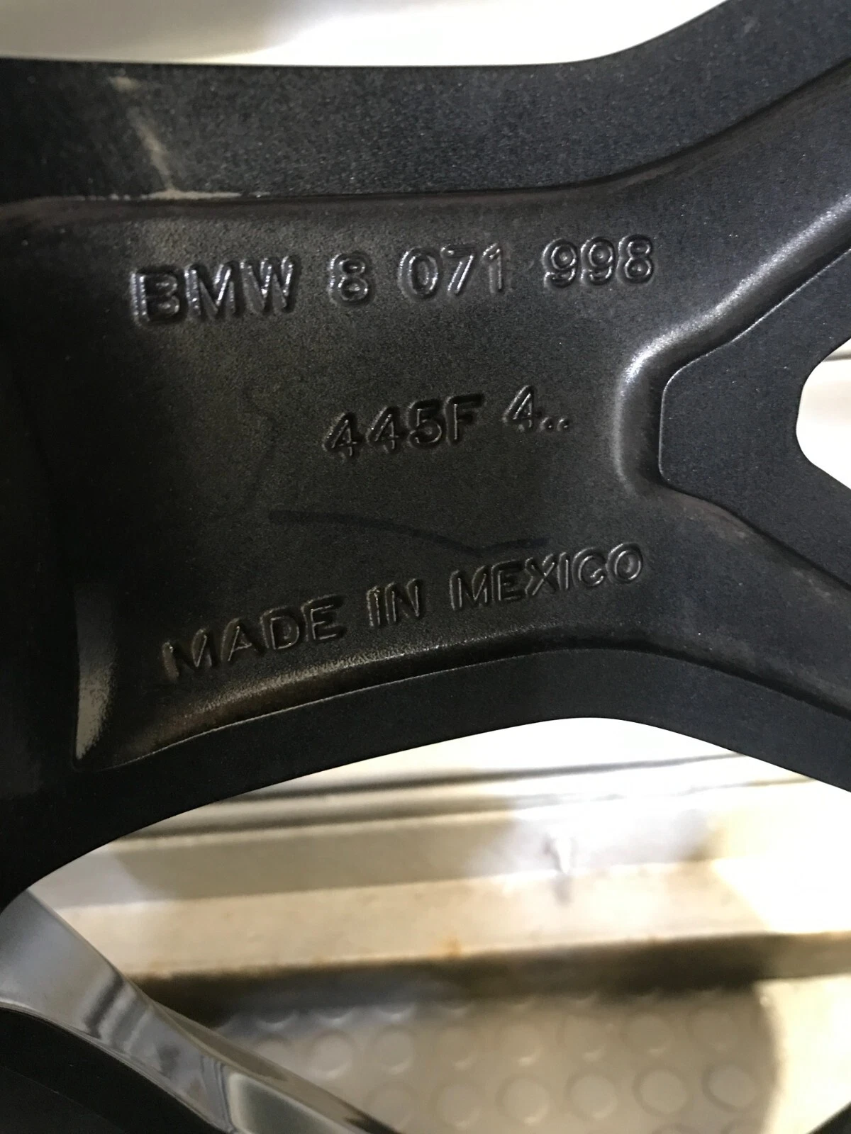 GENUINE BMW X5 G05, X6 G06, Orbit grey 741M, 21" Alloy Wheels 36118071998 / 999. - Image 4