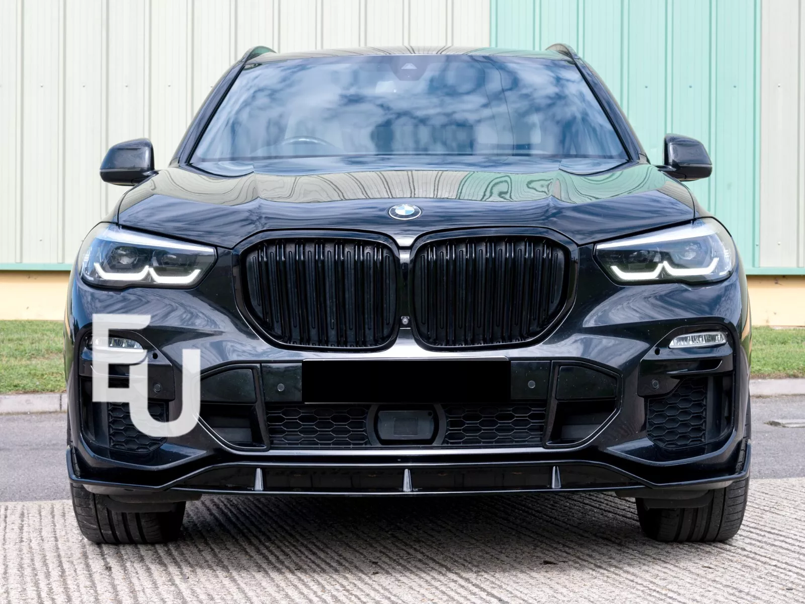 FOR BMW X5 G05 GLOSS BLACK TWIN DUAL SLAT KIDNEY GRILL GRILLE 2018 ONWARDS MODEL - Image 4