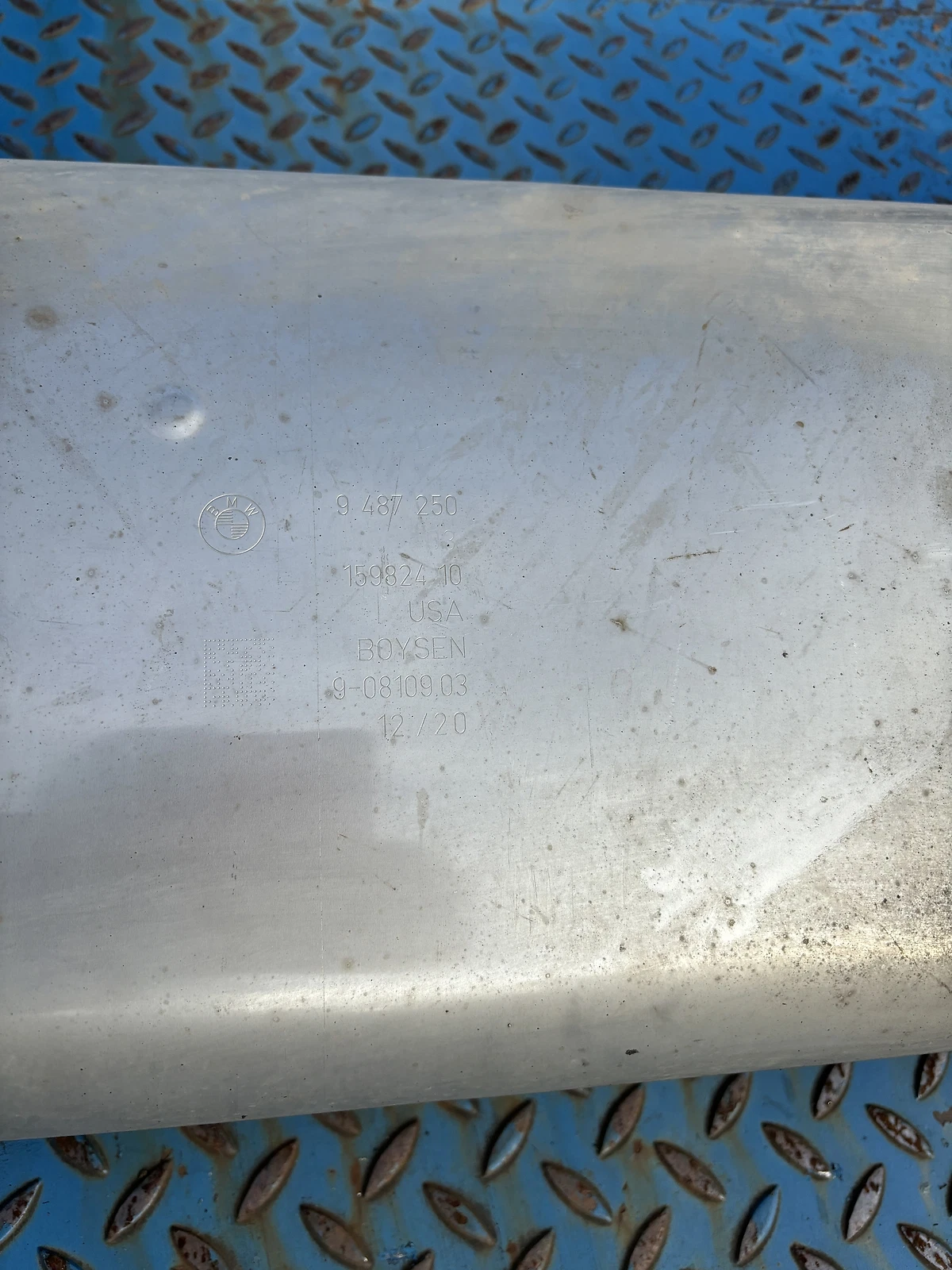 BMW X5 G05 EXHAUST SYSTEM B58 PETROL 9487250 9487236 - Image 5