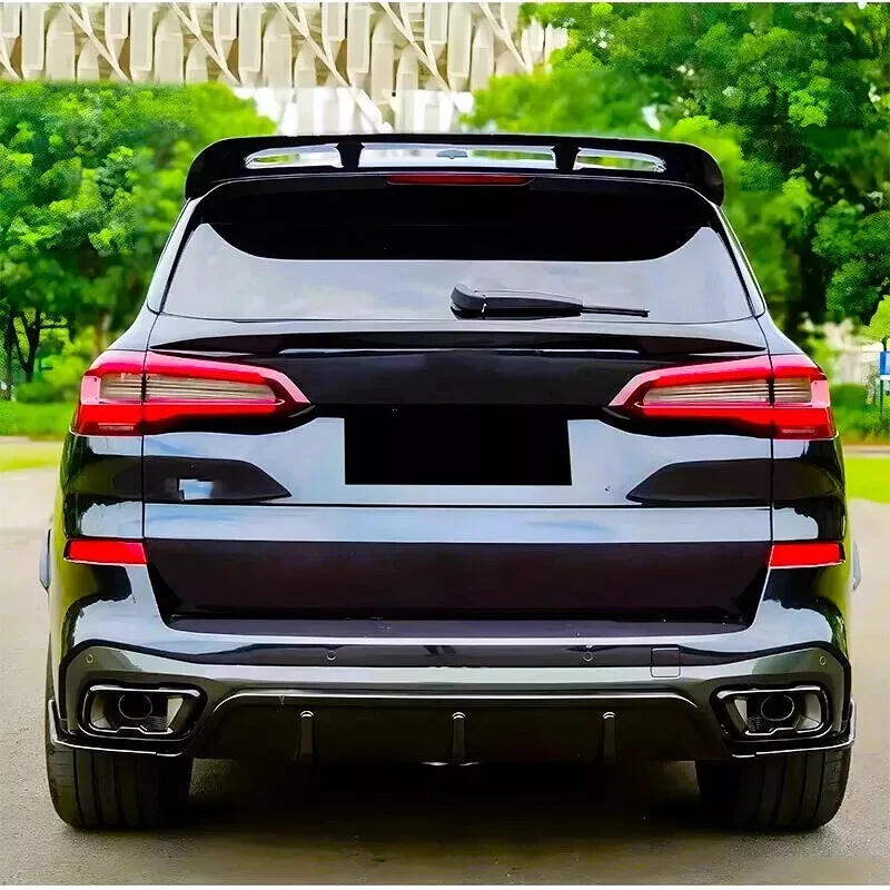 BMW X5 G05 X5M F95 M50 Gloss Black Rear Roof MP Spoiler Wing Lip Body Kit 2018+ - Image 6