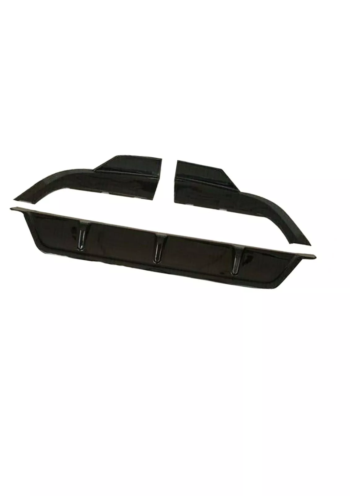FOR BMW X5 G05 M SPORT GLOSS BLACK REAR BUMPER DIFFUSER SPOILER EXTENSION 2018+ - Image 7