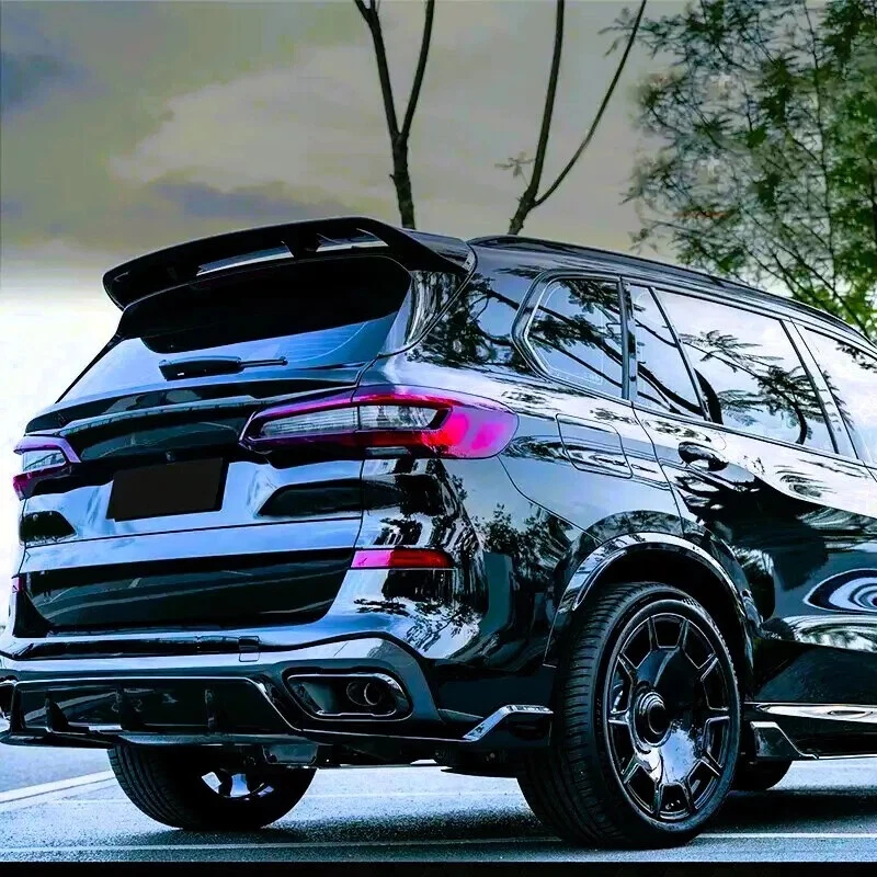 BMW X5 G05 X5M F95 M50 Gloss Black Rear Roof MP Spoiler Wing Lip Body Kit 2018+ - Image 8