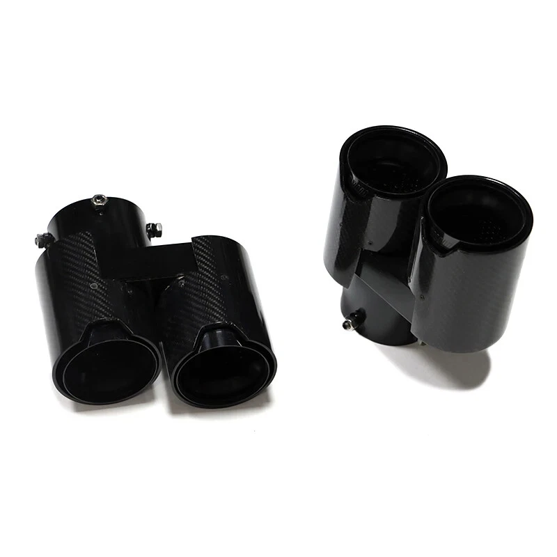Stainless Steel Carbon Fiber Black for BMW X5 G05 X6 G05 Exhaust Tailpipe - Image 8