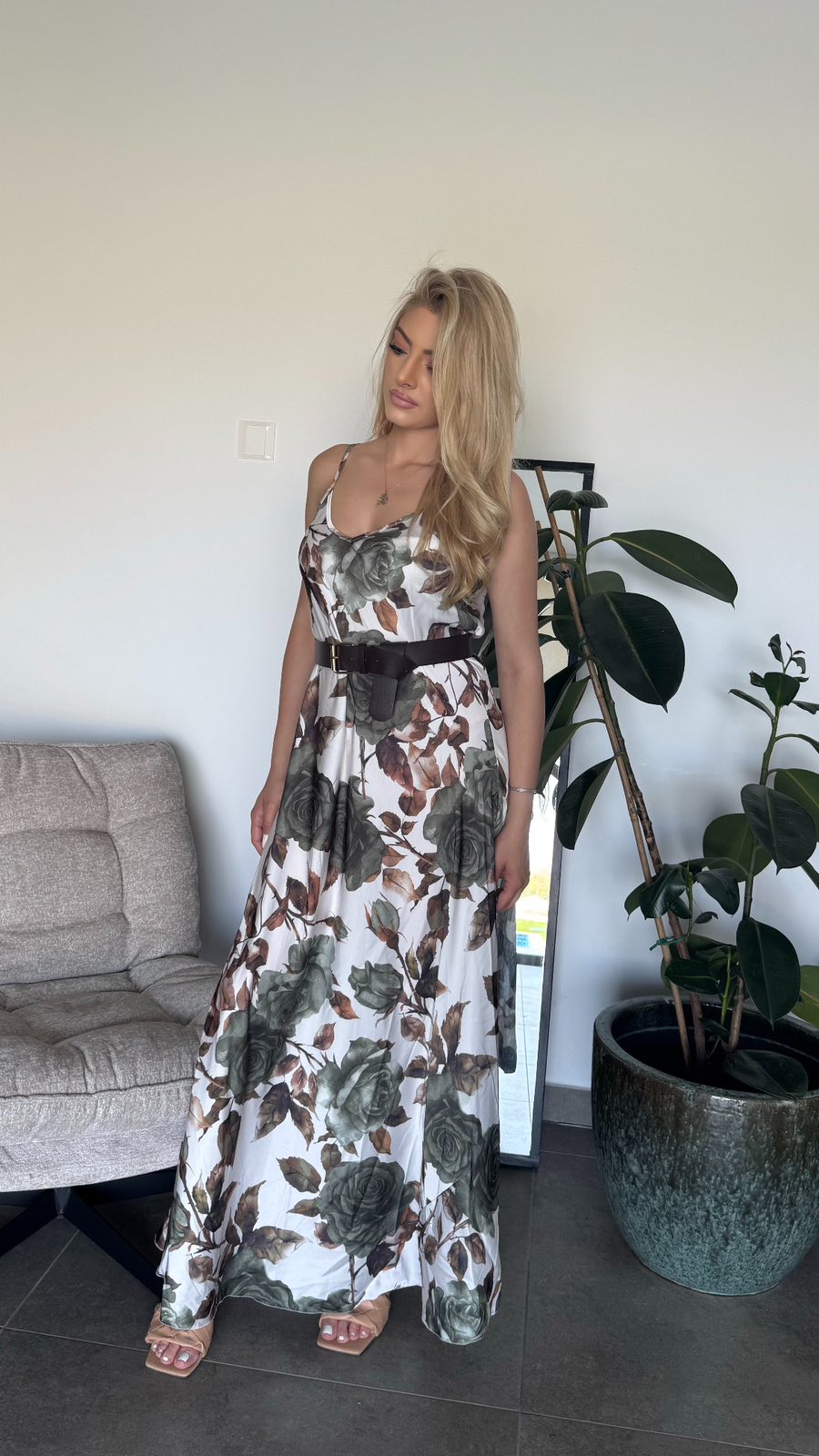 Ivory Garden Dress