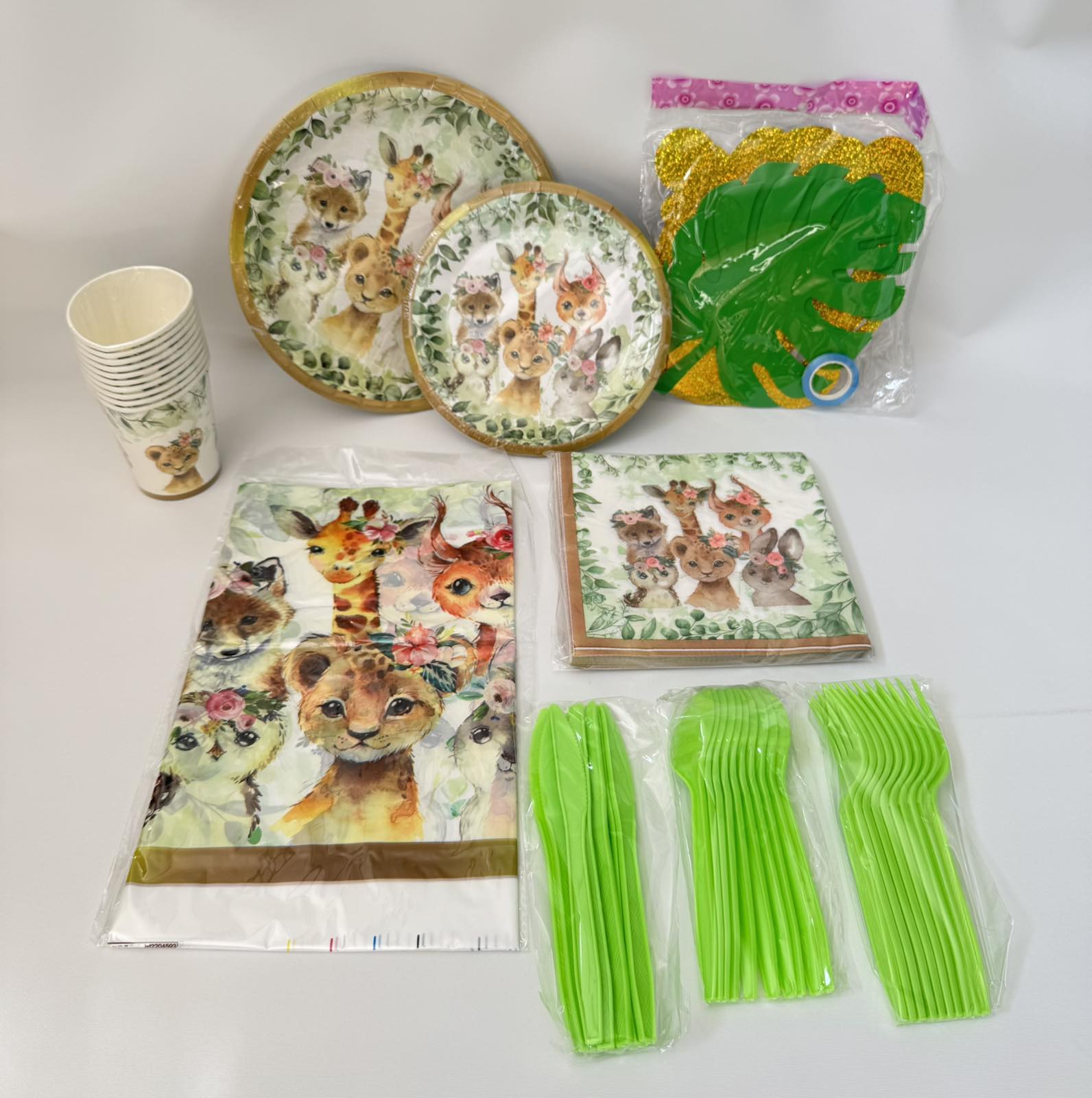 🐾 Animal Party Set – Cute & Fun for Kids