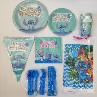 🛸 Stitch Party Set – Crazy Fun in Green!