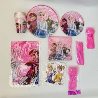 ❄️ Frozen Pink Party Set – Magical & Sweet