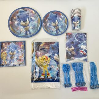 🌀 Sonic Party Set – Fast, Fun & Full of Energy!