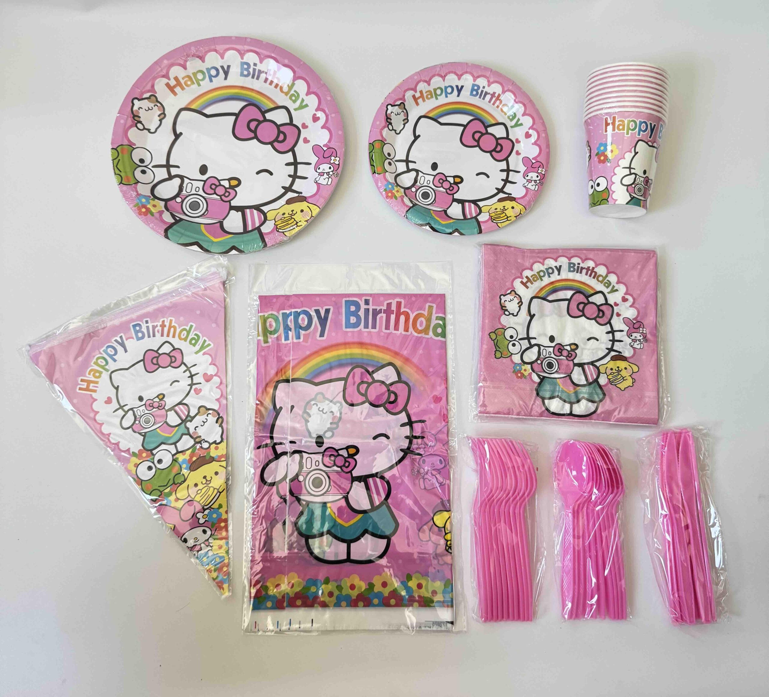 🎀 Hello Kitty Party Set – Sweet, Pink & Adorable
