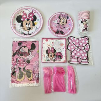 🎀 Minnie Mouse Pink Party Set – Sweet, Fun & Girly