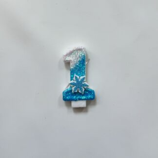 Frozen Birthday Candle - Number 1