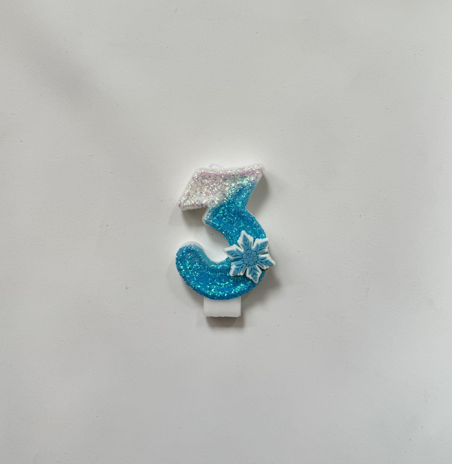 Frozen Birthday Candle - Number 3