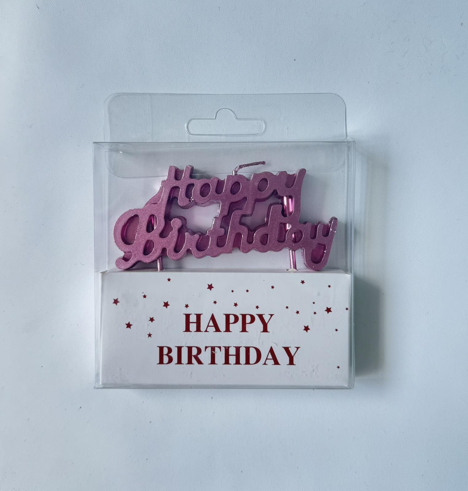 🕯️ Κεράκι τούρτας "Happy Birthday"