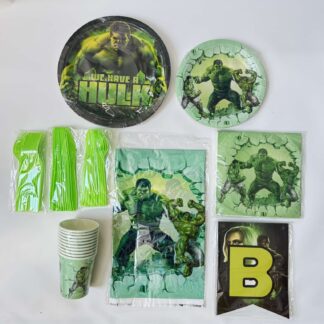 💚 Hulk Power! Σετ Πάρτι για Μικρούς Ήρωες με Δύναμη!